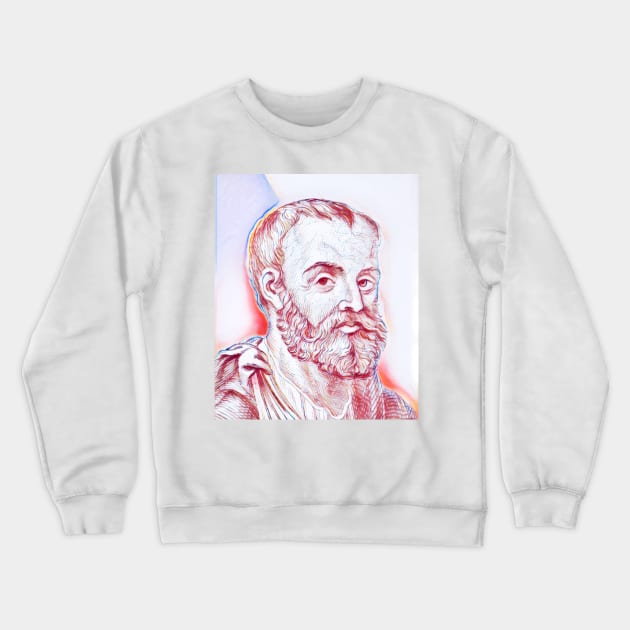 Galen Portrait | Galen Artwork | Line Art 3 Crewneck Sweatshirt by JustLit